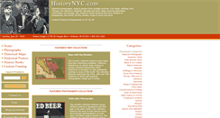 Desktop Screenshot of historynyc.com
