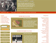 Tablet Screenshot of historynyc.com